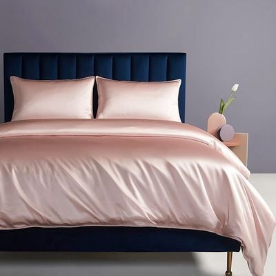 Densité de tissu 128x68 100% de soie pure Satin Couverture de couette pour la literie d'hôtel de luxe