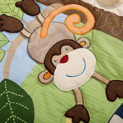 Comfort doux et respirant, broderies, couettes pour bébé, pour les filles