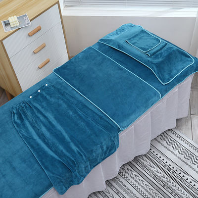Ensemble de serviettes de bain en microfibre de 5 pièces parfait pour le nettoyage du visage et les traitements de spa de luxe