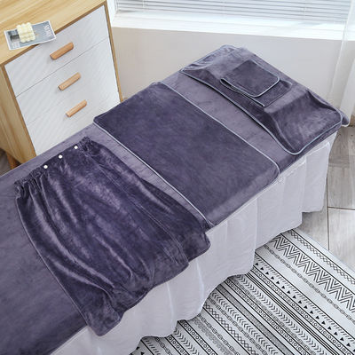 Ensemble de serviettes de bain en microfibre de 5 pièces parfait pour le nettoyage du visage et les traitements de spa de luxe