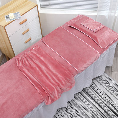 Ensemble de serviettes de bain en microfibre de 5 pièces parfait pour le nettoyage du visage et les traitements de spa de luxe