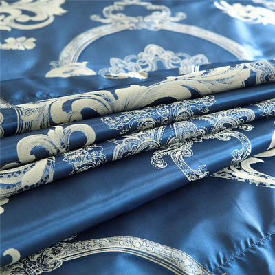 Couverture de lit en satin de 3 pièces