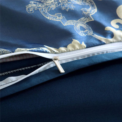 Couverture de lit en satin de 3 pièces