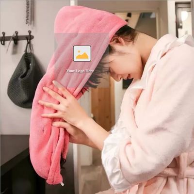 Touffe à cheveux en microfibre de luxe à séchage rapide pour les filles, pour les femmes, pour les cheveux sur mesure, en turban