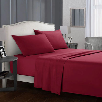 100% Polyester Pongee Microfiber Lit de Lit Pour Hôtel Toutes les Saisons Lit