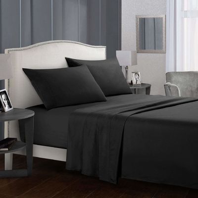 100% Polyester Pongee Microfiber Lit de Lit Pour Hôtel Toutes les Saisons Lit