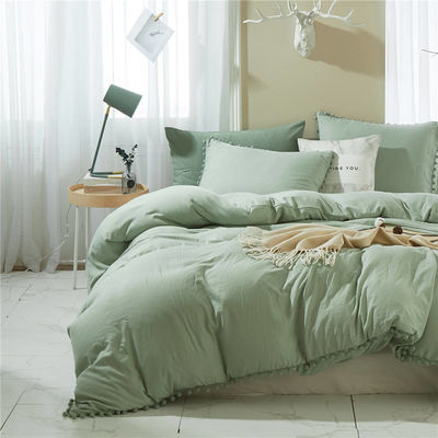 Ensemble de draps en microfibre King Size avec une température de lavage de 30 degrés et un nombre de tissus de 40
