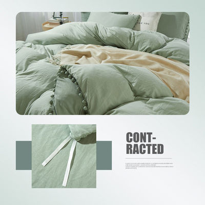 Ensemble de draps en microfibre King Size avec une température de lavage de 30 degrés et un nombre de tissus de 40