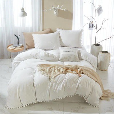 Ensemble de draps en microfibre King Size avec une température de lavage de 30 degrés et un nombre de tissus de 40