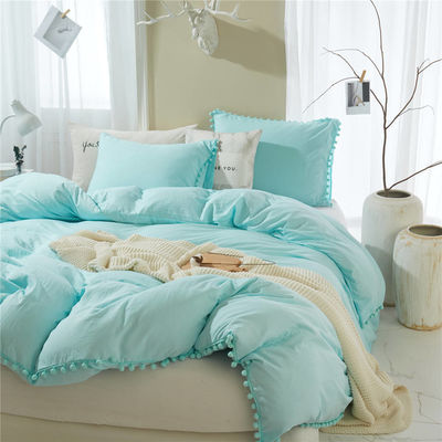 Ensemble de draps en microfibre King Size avec une température de lavage de 30 degrés et un nombre de tissus de 40