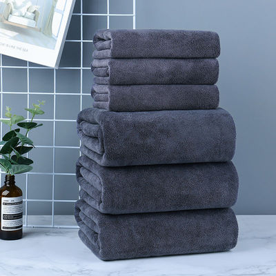 Les serviettes ménagères et les serviettes de salle de bain de l'hôtel en coton pur 35*75 70*140 pour les salles de bains de l'hôtel
