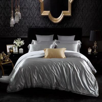Ensemble de couvertures de lit en soie de luxe pour style européen et américain