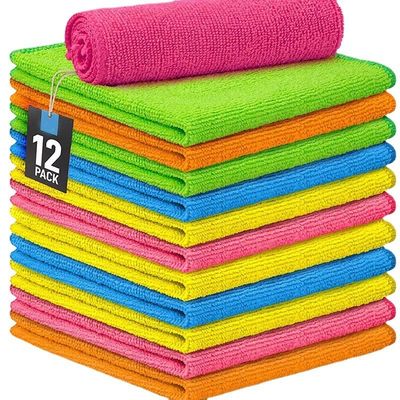 Vêtements de lavage en microfibre absorbant et doux