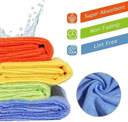 Vêtements de lavage en microfibre absorbant et doux