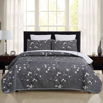 Ensemble de couettes 100% polyester en patchwork, ensemble de lit en 3 pièces, ensemble de couette et ensemble de draps