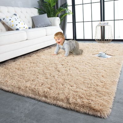 2024 Tapis moelleux pour enfants Chambre de couchage chambre d'enfant Coussiné et logo Logo personnalisé