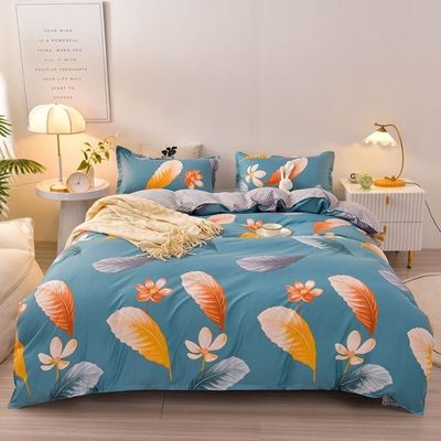 Couette de lit de style attrayant à la mode avec une densité de tissu anti-acariens 173*118