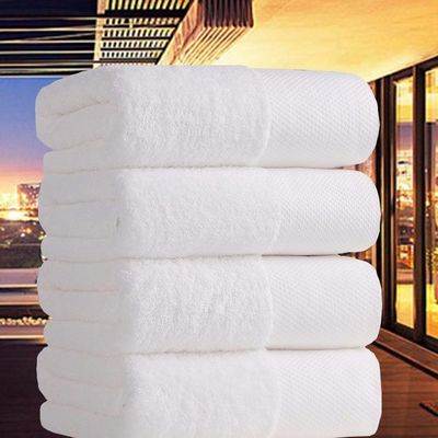 2024 Design 6 pièces Ensembles de serviettes personnaliser Antimicrobien Luxe serviettes de bain blanches pour la maison