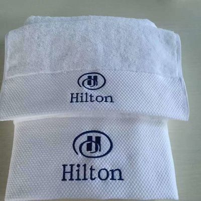 2024 Design 6 pièces Ensembles de serviettes personnaliser Antimicrobien Luxe serviettes de bain blanches pour la maison