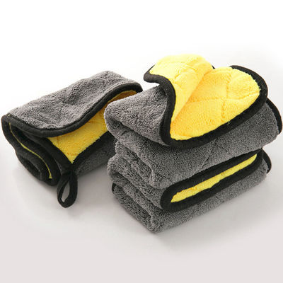 Car nettoyage serviette de fenêtre Super doux non-lint laine de corail pour la maison hôtel spa
