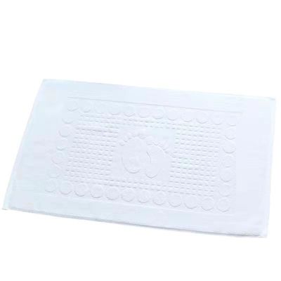 Tapis antidérapant pour salle de bain d'hôtel coton pur pour salle de douche tapis absorbant pour les pieds pour la maison lavable