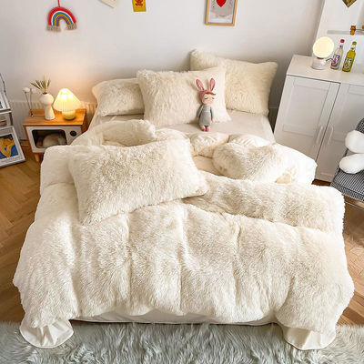 Ensembles de literie confortable et douce pour la literie en peluche de luxe