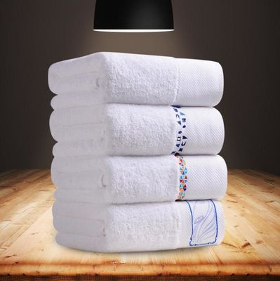Ensembles de serviettes en 6 pièces tissés 2024 Design Couleur personnalisée pour les serviettes de bain blanches de luxe
