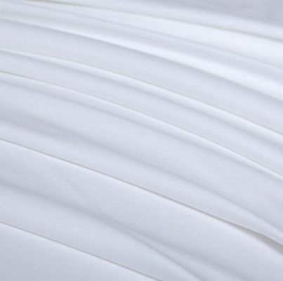 128x68 Densité de tissu Broderie Blanc Comfort Set Couverture de couette pour la literie de l'hôtel