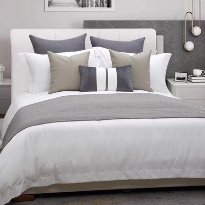 Ensemble de literie de luxe imprimé aux fleurs pour lit queen size 7 pièces couverture de couette
