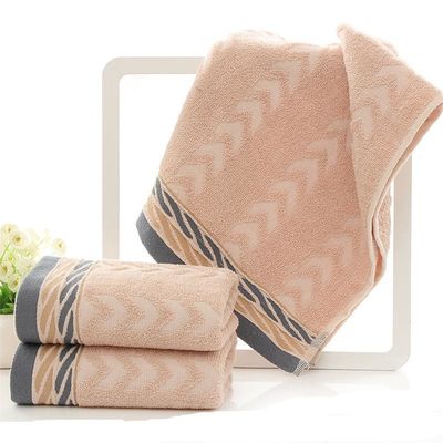Accueil Hôtel et Sports serviettes absorbant le coton avec logo personnalisé