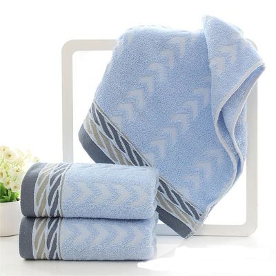Accueil Hôtel et Sports serviettes absorbant le coton avec logo personnalisé