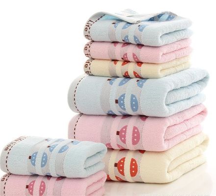 Ensemble de serviettes Carré Hôtel de luxe Broderie sur mesure épaisse salle de bain super douce 100% coton