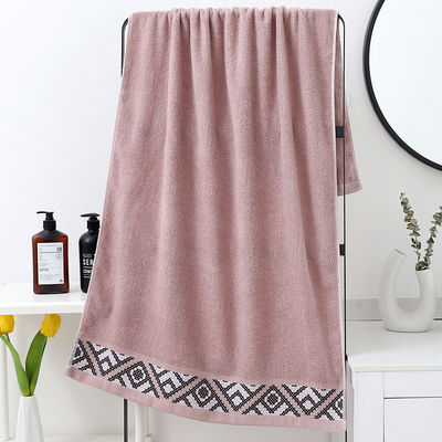 Absorption de l'eau élevée Plain teinté 100% toilettes de bain en coton pour la maison Hôtel Spa Ect