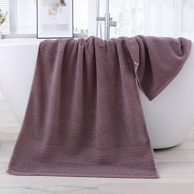 Tissu de coton ultra doux pour serviettes de bain en rose jaune et bleu à prix