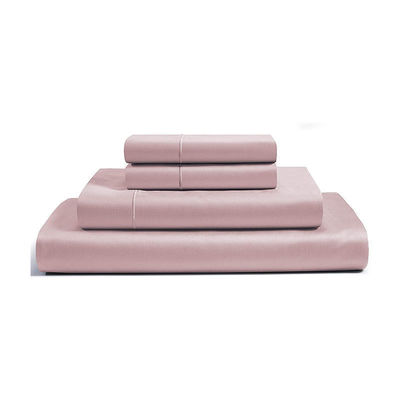 600TC coton égyptien lit à la maison ensemble avec taille personnalisée couverture ajustée et refroidissement feuille plate