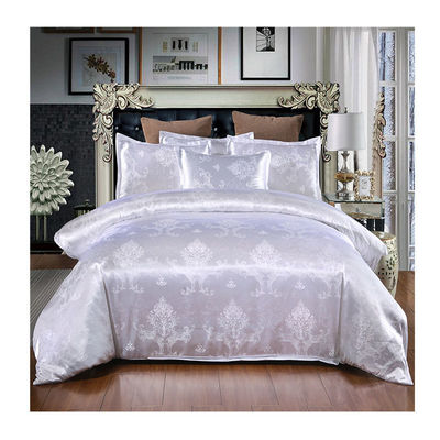 Oeko-tex Certified Europe Style Jacquard Satin Silk Comfort Sets pour la literie des hôtels