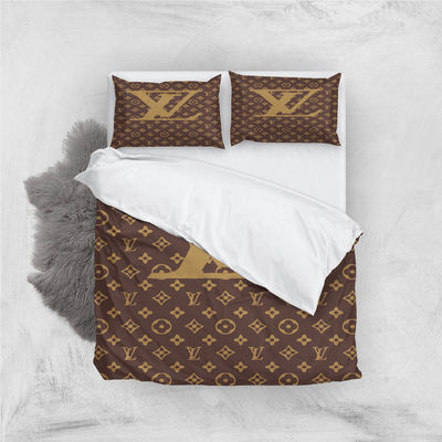 Ensemble de literie de style hôtel de luxe King Size 100% polyester 3D imprimé couvre-lit