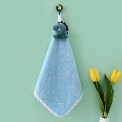 Set de serviettes de salle de bain d' hôtel Les serviettes de polyester super absorbant dans des dessins animés adorables