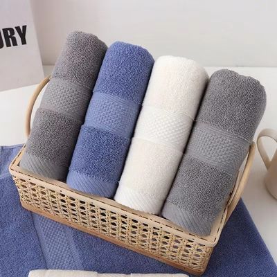Ensemble de serviettes de bain blanches personnalisées 70*140cm 100% coton serviette d'hôtel pour salle de bain de luxe