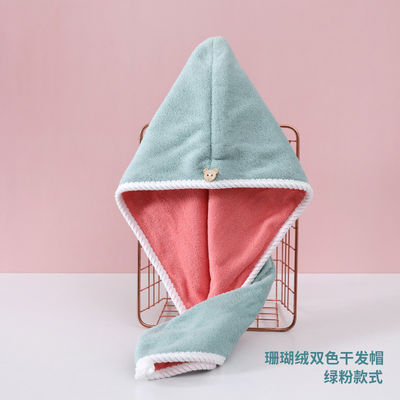 Toile sèche à cheveux en microfibre ultra absorbante pour la maison, l' hôtel et le transport express
