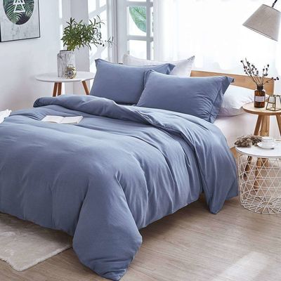200TC Compte de fils personnalisé couleur lit d'hôtel Comfort Set avec remplissage de coton