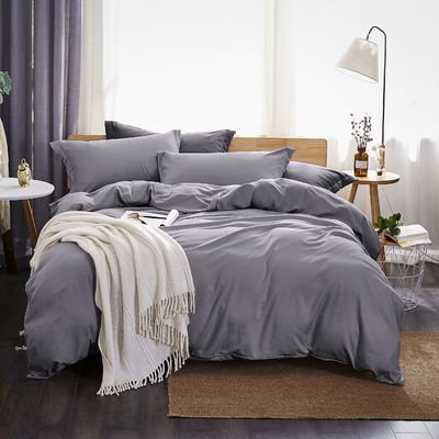 200TC Compte de fils personnalisé couleur lit d'hôtel Comfort Set avec remplissage de coton