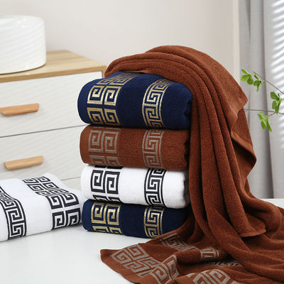 Finition 100% coton toilette personnalisée Logo hôtel piscine Voyage Couleur solide cadeau parfait