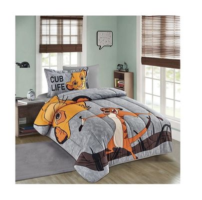 Accueil 4PCS Ensemble de dessins animés mignons Imprimés Pour enfants Couverture de couette Ensemble 100% coton Lit de couette