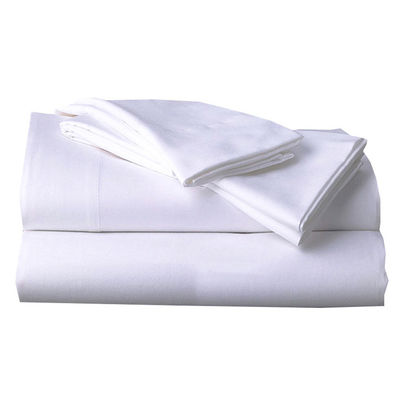 Couverture de couette personnalisée et feuille blanche 100% coton Lit ensemble pour le confort de l'hôtel de luxe