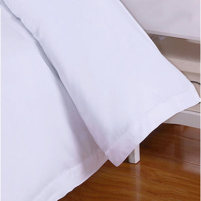 Couverture de couette personnalisée et feuille blanche 100% coton Lit ensemble pour le confort de l'hôtel de luxe