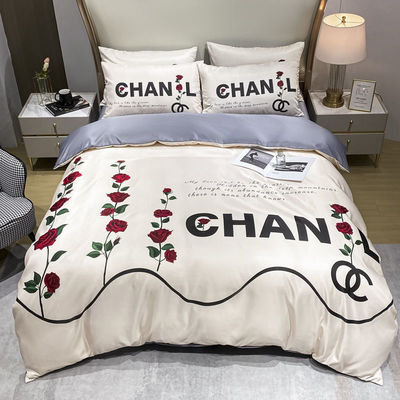 Kit de mariage en quatre pièces 100% polyester imprimé en 3D
