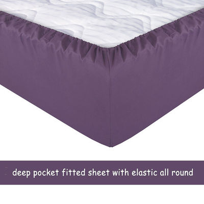 Polyester remplissage de la couverture de lit pour les jumeaux Queen King taille collections de literie