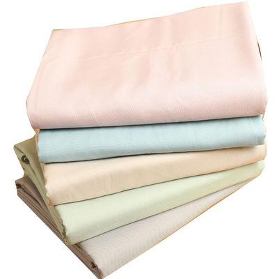 4 pièces de lit en bambou teinté et jetable avec imprimés en couleur