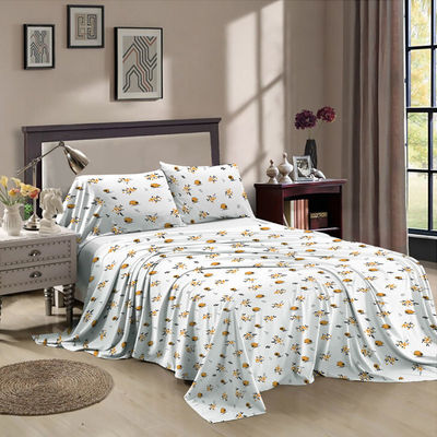 100% polyester multi-taille personnalisée imprimée en feuille pour la taille de la reine et la feuille de roi